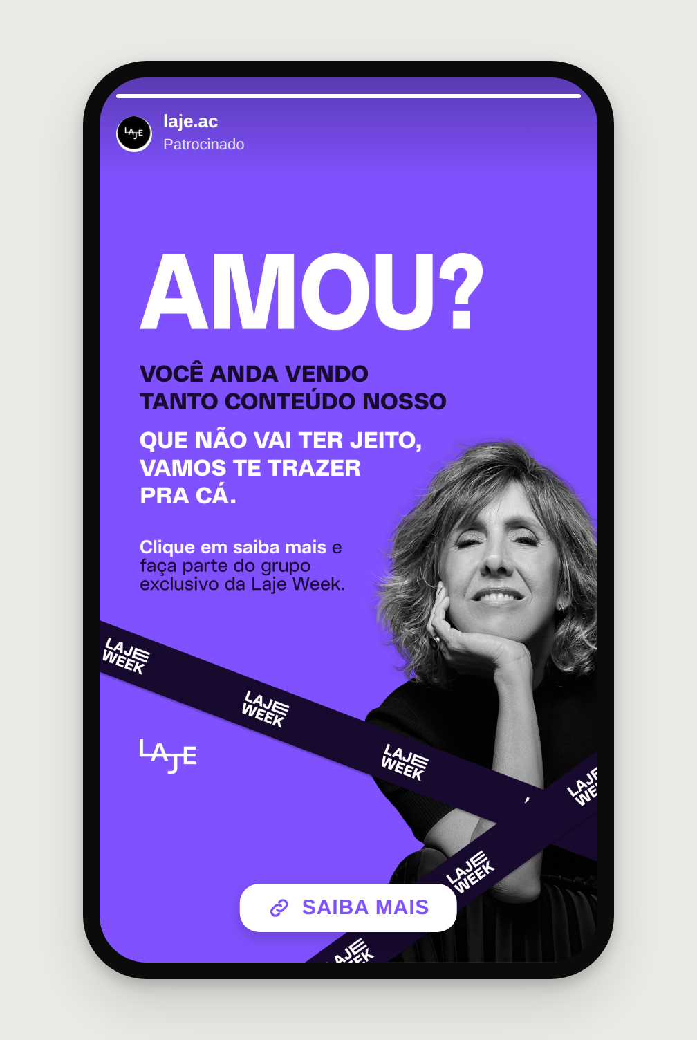 Story Amou? Você anda vendo tanto conteúdo nosso