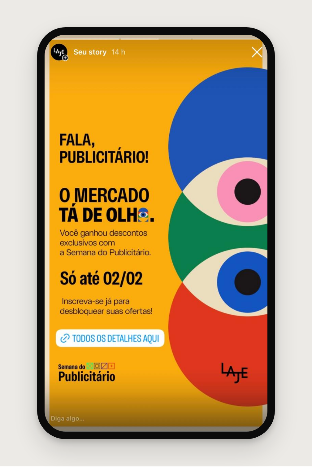 Story Fala, publicitário! O mercado tá de olho