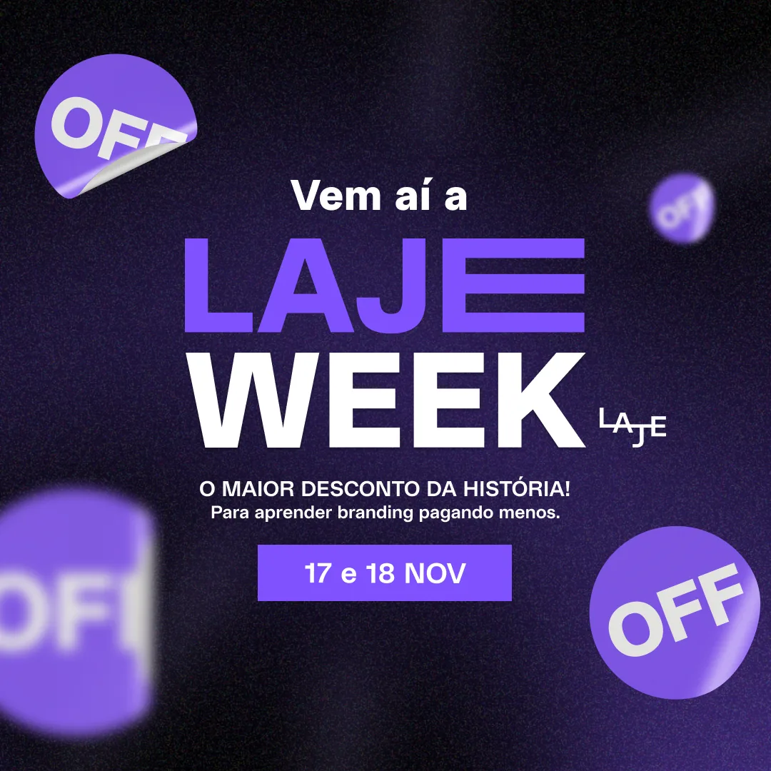 LAJE Week key visual in a tablet mockup