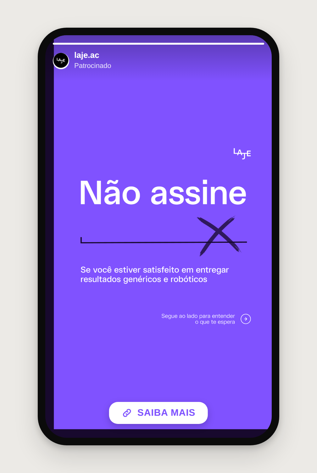 Story Não assine