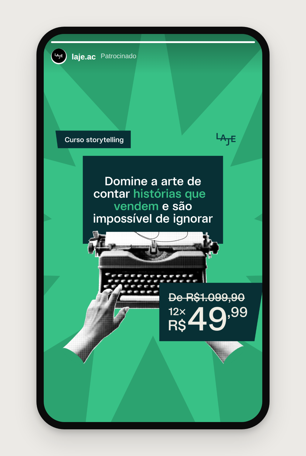 Story do curso Storytelling